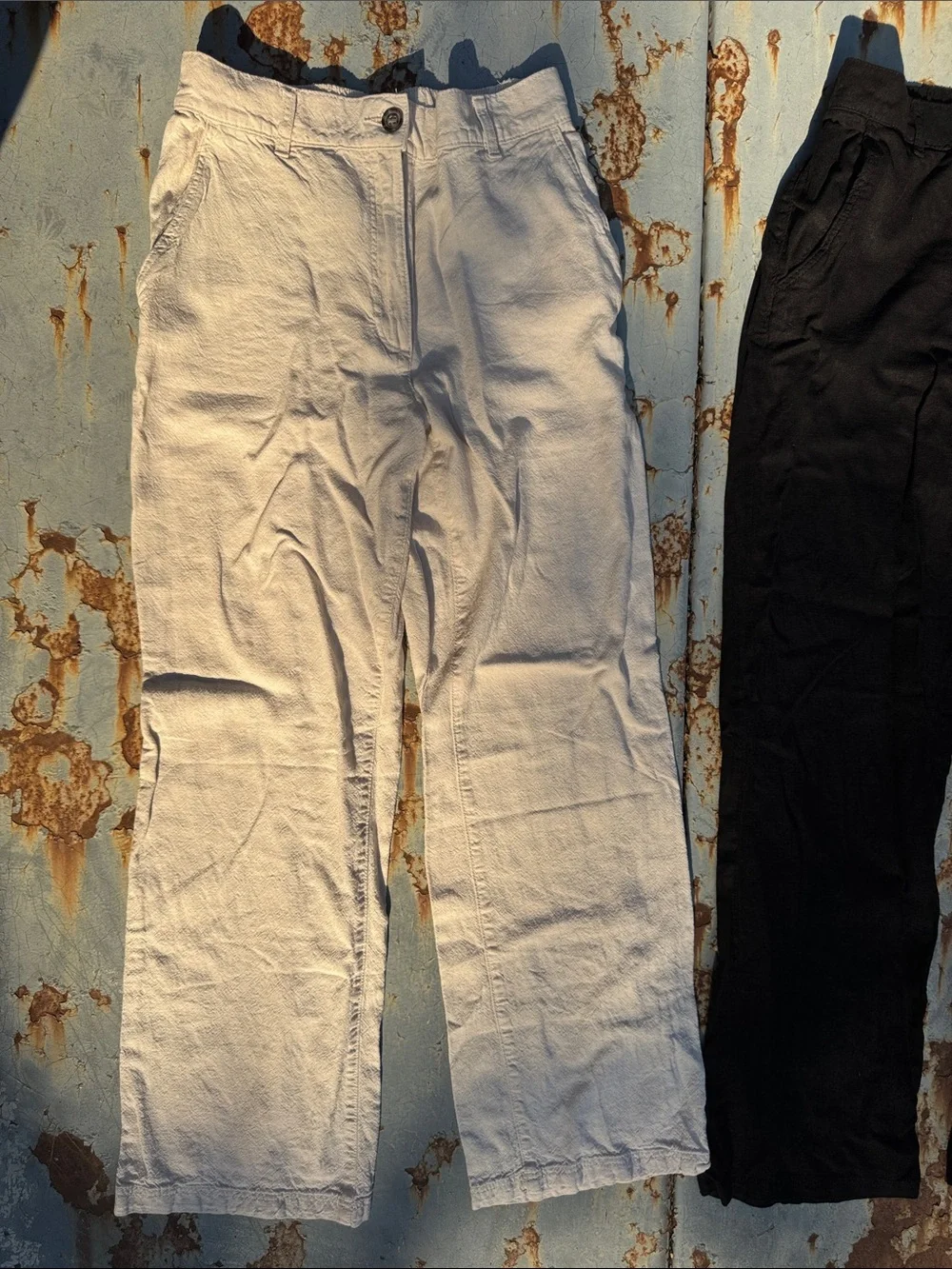 H&M Linen Blend Pants Bundle — Size Small (2 Pairs)